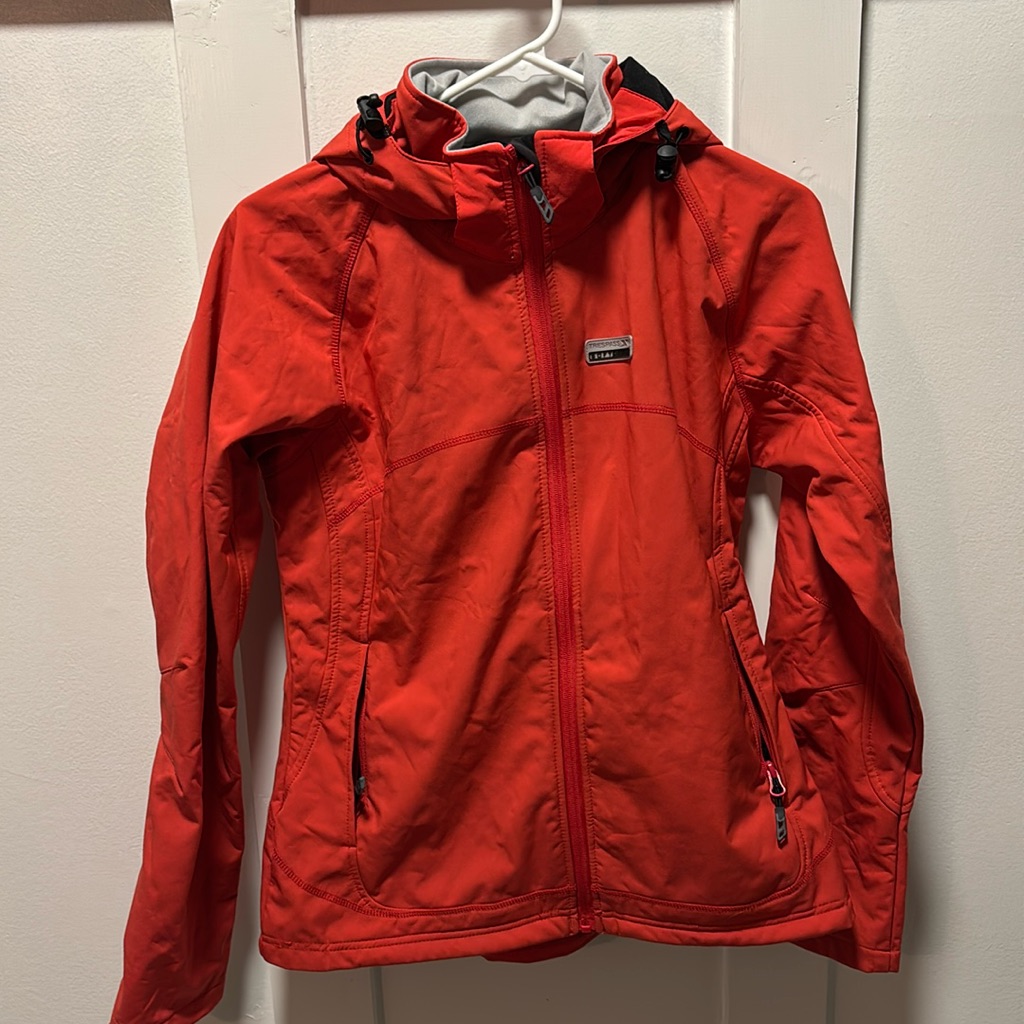 Trespass Red Windbreaker Jacket